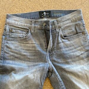 7 For All Mankind. Slimmy  jean, like new
